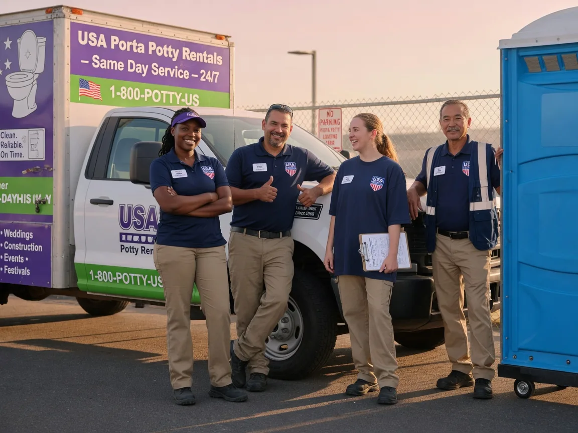 Porta Potty Rental company in Dundee, OH
